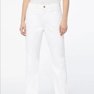 NWT Frame Le Hollywood Straight leg Jean Blanc, 26